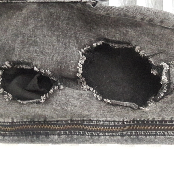 American Bazi high-rise destroyed jeans - Picture 3 of 14